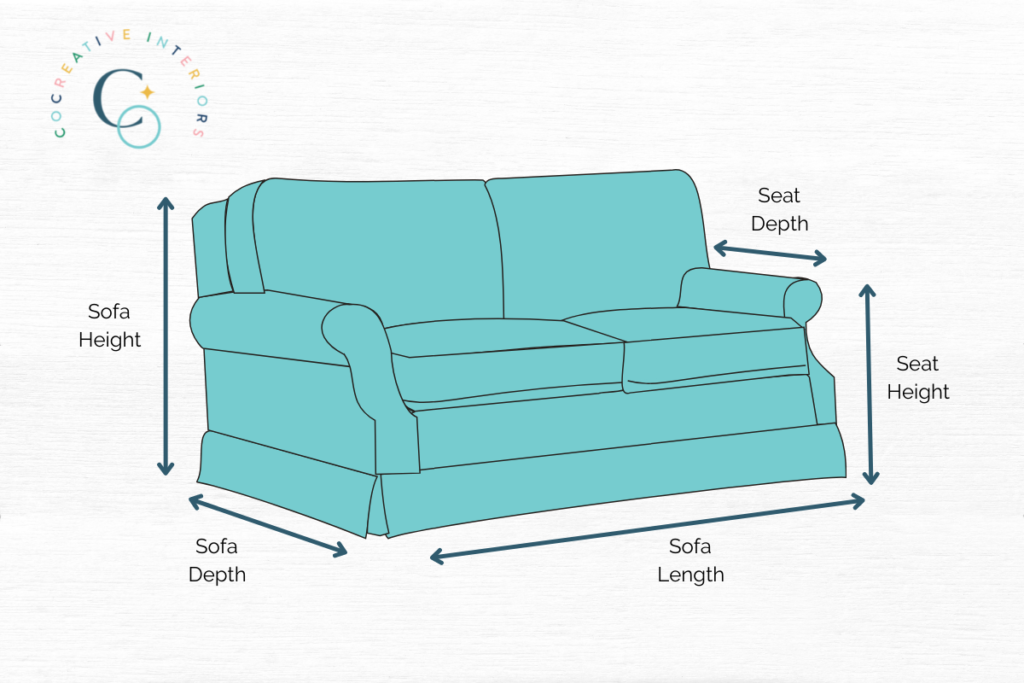 sofa dimensions to Choose the Right Sofa 